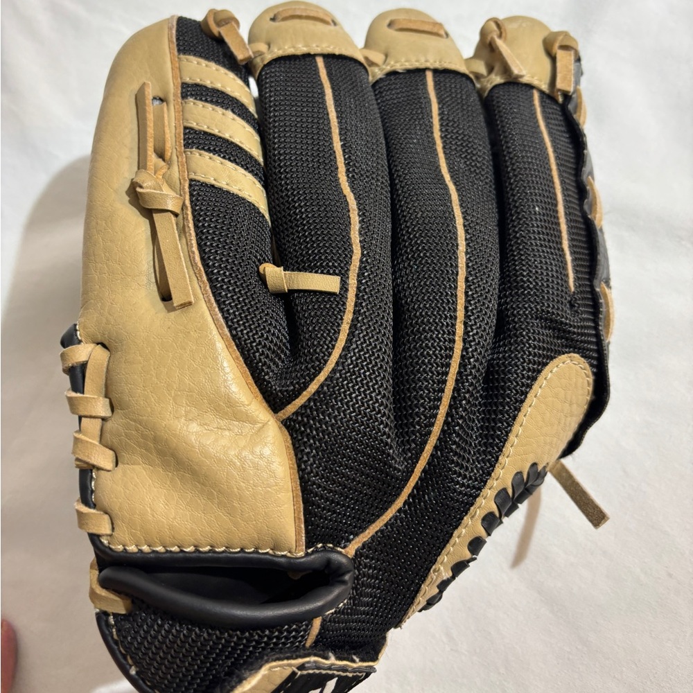 Adidas Black and Tan Baseball Glove Sz 11.5
